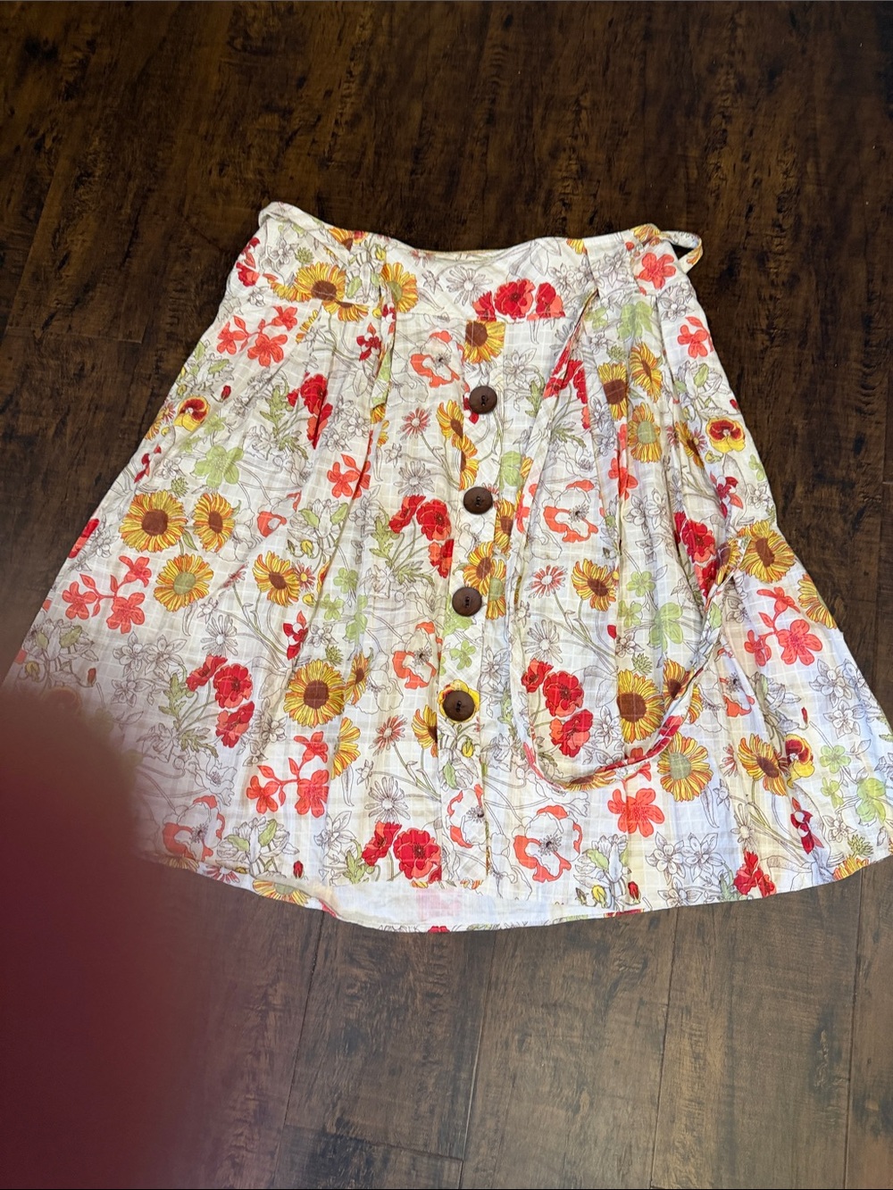 Ivy Jane sz 10 floral skirt